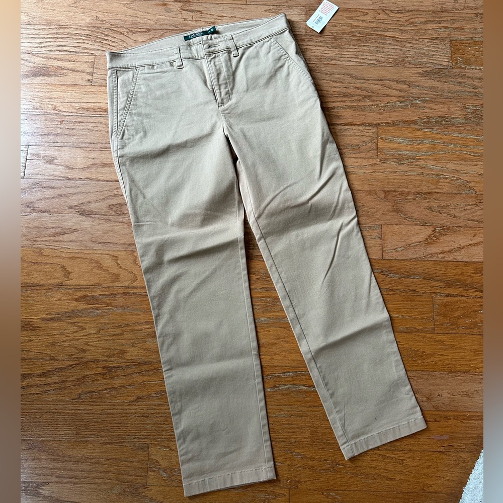 Ralph Lauren tan trousers (women’s) size 10